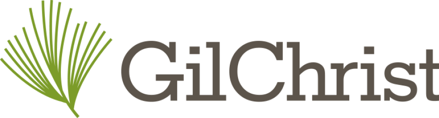 GilChrist retreat center logo with white pine sprig