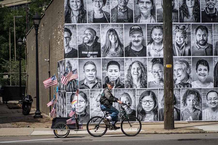 On the Ground: Mural