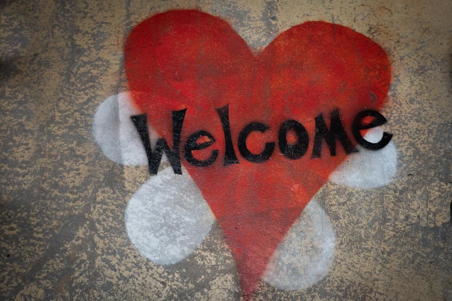 Welcome heart