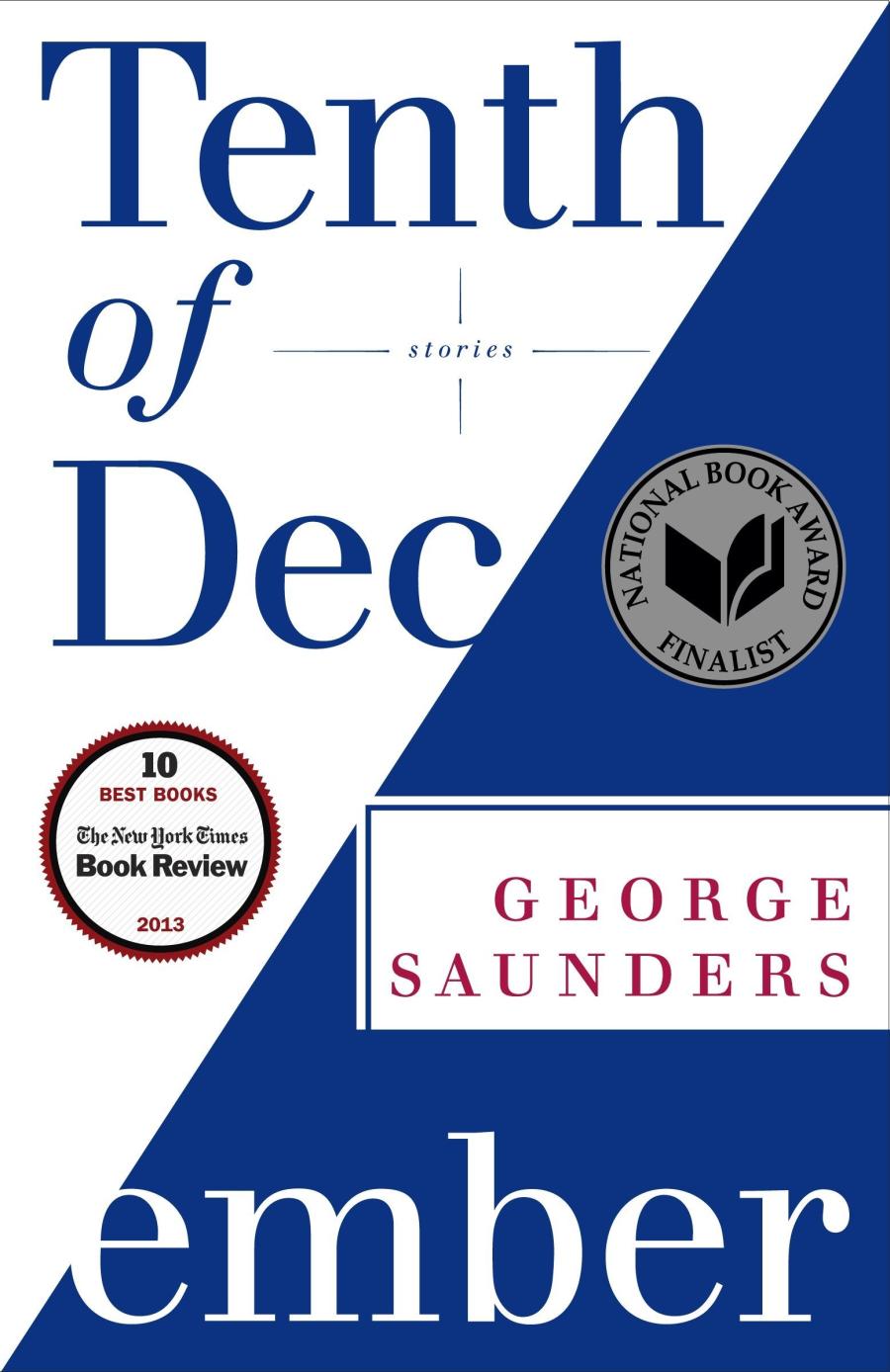 Cover image of George Saunder's book Tenth of December